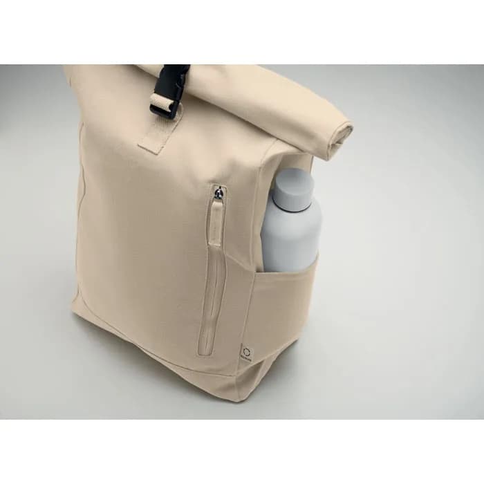 Rolltop-Rucksack 390 g/m² - KAMET - Beige