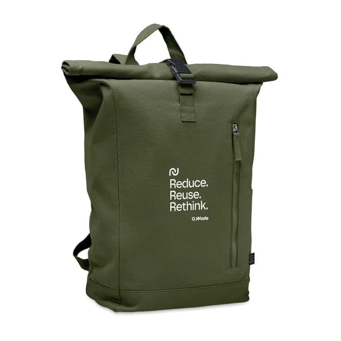 Rolltop-Rucksack 390 g/m² - KAMET - Armeegrün