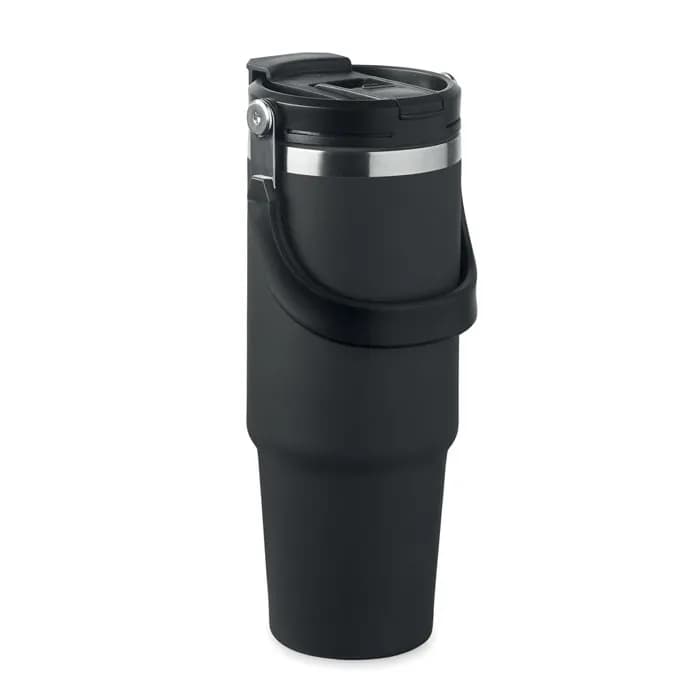 Doppelwandiger Becher 850 ml - SUMA HAND - Schwarz