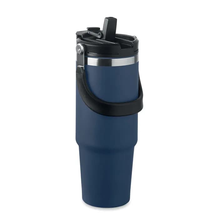 Doppelwandiger Becher 850 ml - SUMA HAND - Marineblau
