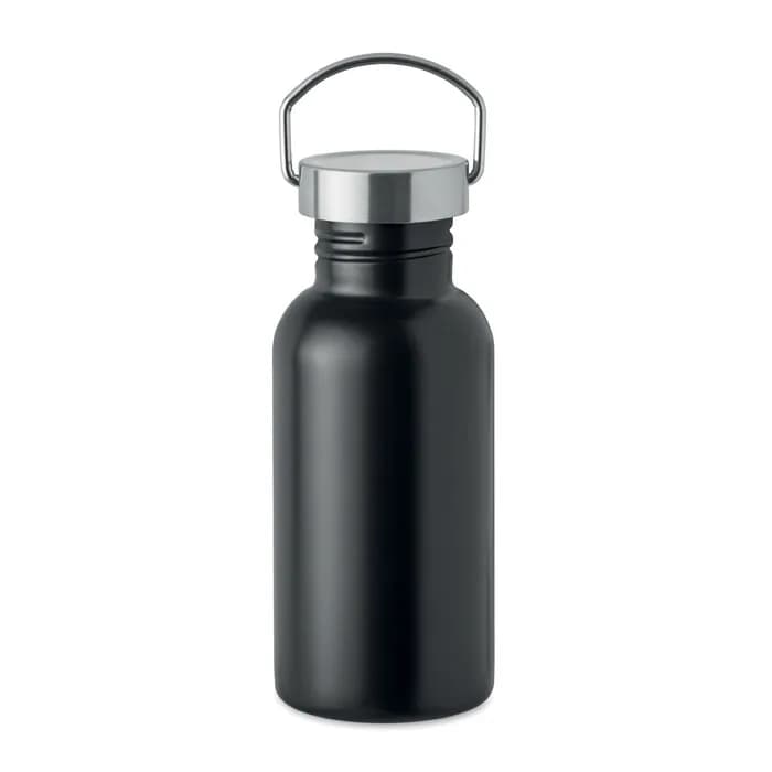 Einwandige Trinkflasche 500 ml - FLORENCE SING - Schwarz