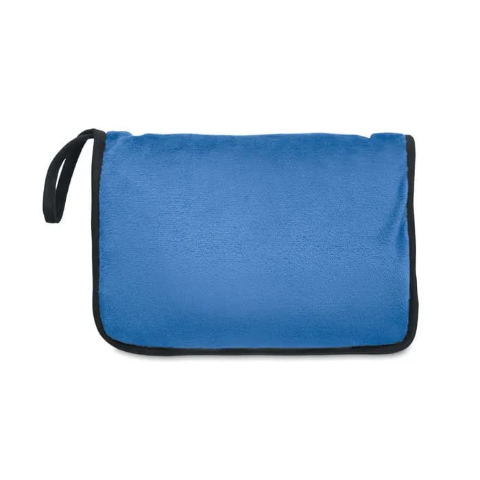Reisedecke Flanell 220g/m² - COZY - Blau