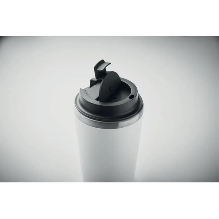 Doppelwandiger Becher 350 ml - BLERM - Weiß