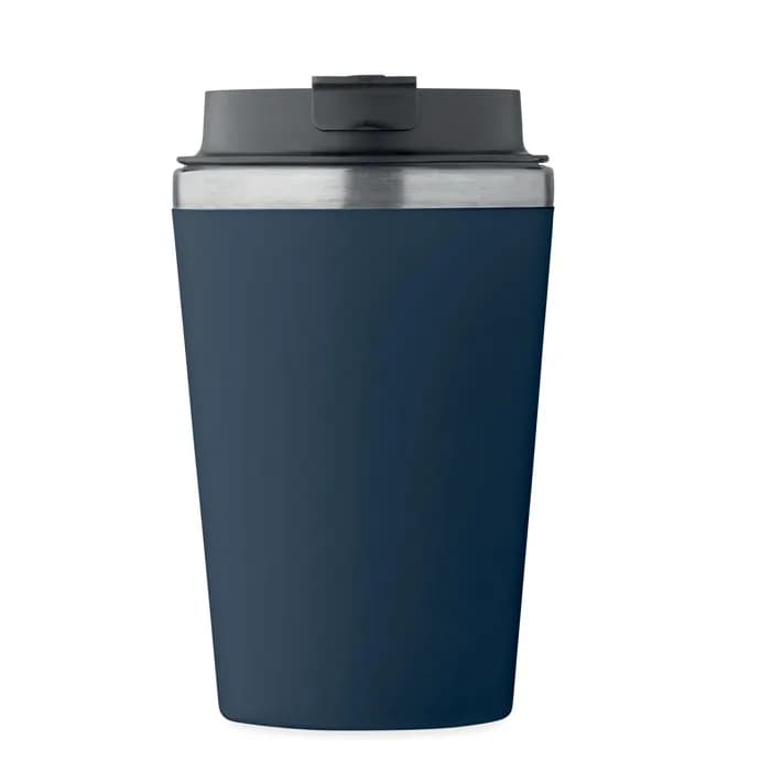 Doppelwandiger Becher 350 ml - BLERM - Marineblau