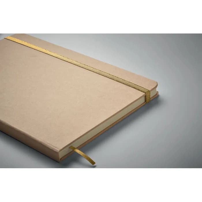 DIN A5 Notizbuch für Gravur - ROUTE - Golden