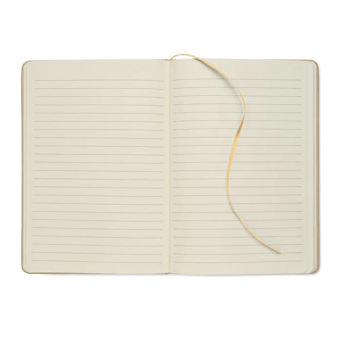 DIN A5 Notizbuch für Gravur - ROUTE - Golden