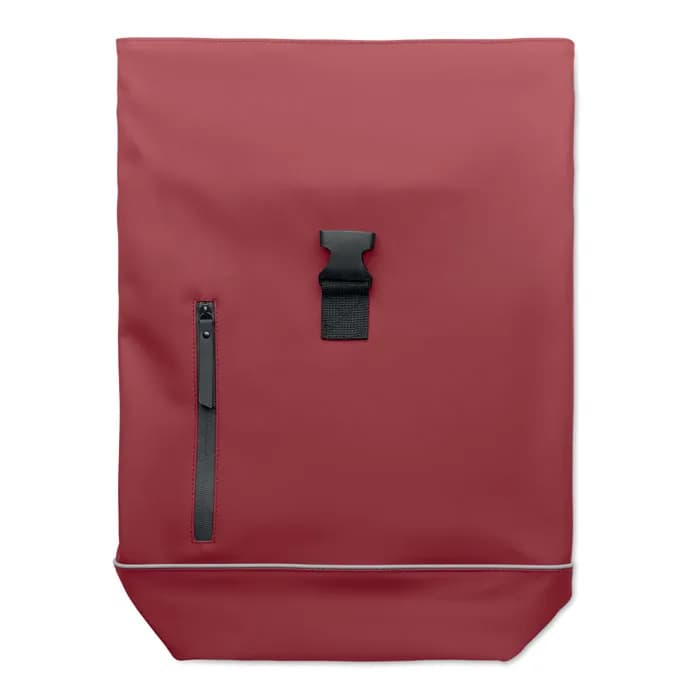 15" Rolltop-Laptop-Rucksack - LAPTOSA - Bordeaux