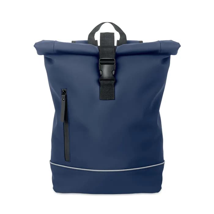 15" Rolltop-Laptop-Rucksack - LAPTOSA - Blau