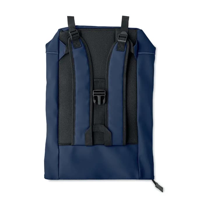 15" Rolltop-Laptop-Rucksack - LAPTOSA - Blau