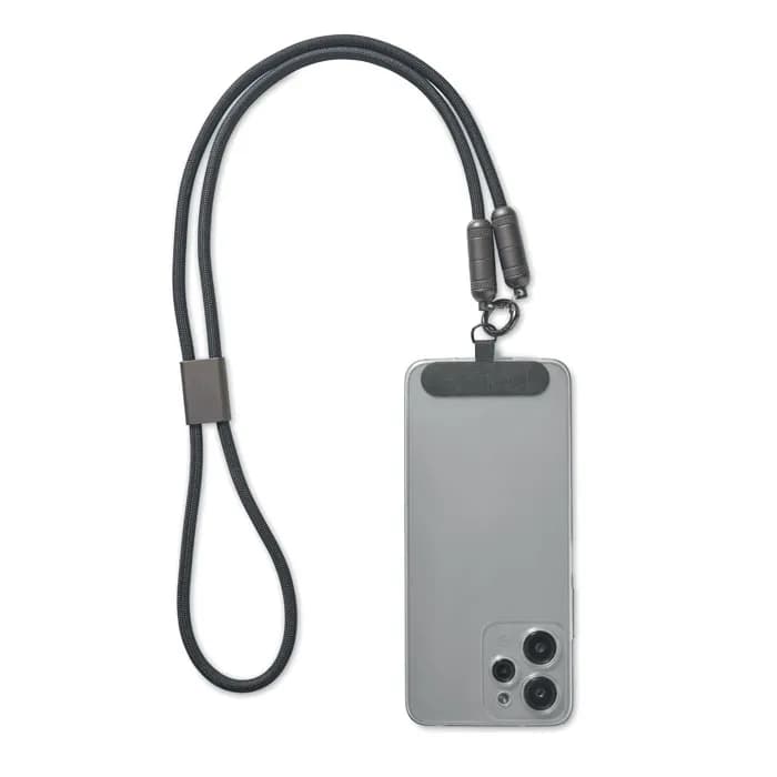 60W Lanyard-Ladekabel - SHAKA - Schwarz