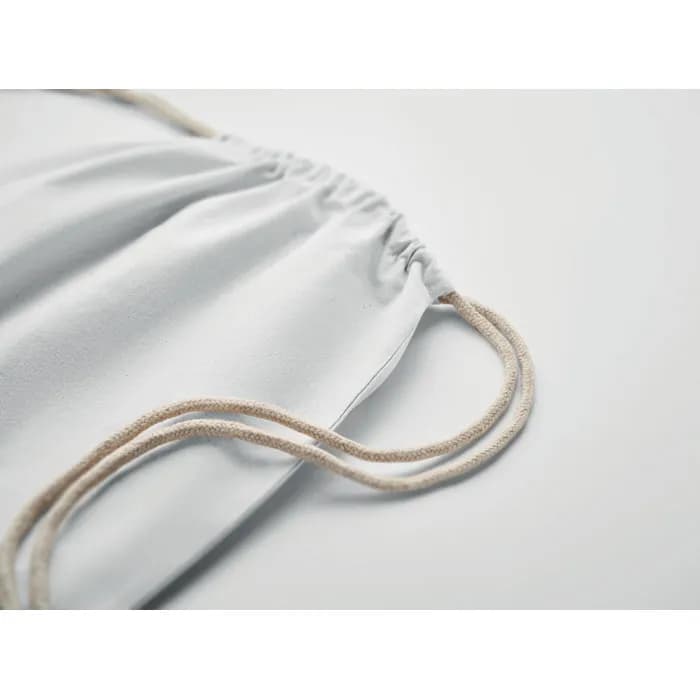 Kordelzugbeutel Fairtrade 180g - OSOLE DRAW COLOUR - Weiß