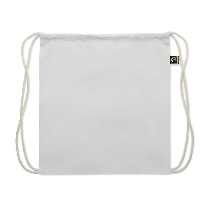 Kordelzugbeutel Fairtrade 180g - OSOLE DRAW COLOUR - Weiß