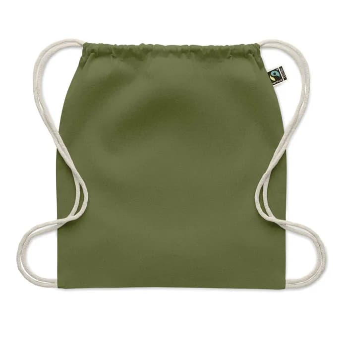 Kordelzugbeutel Fairtrade 180g - OSOLE DRAW COLOUR - Dunkelgrün