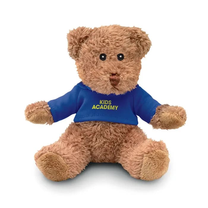 Teddybär mit T-Shirt - JOHNNY T - Blau