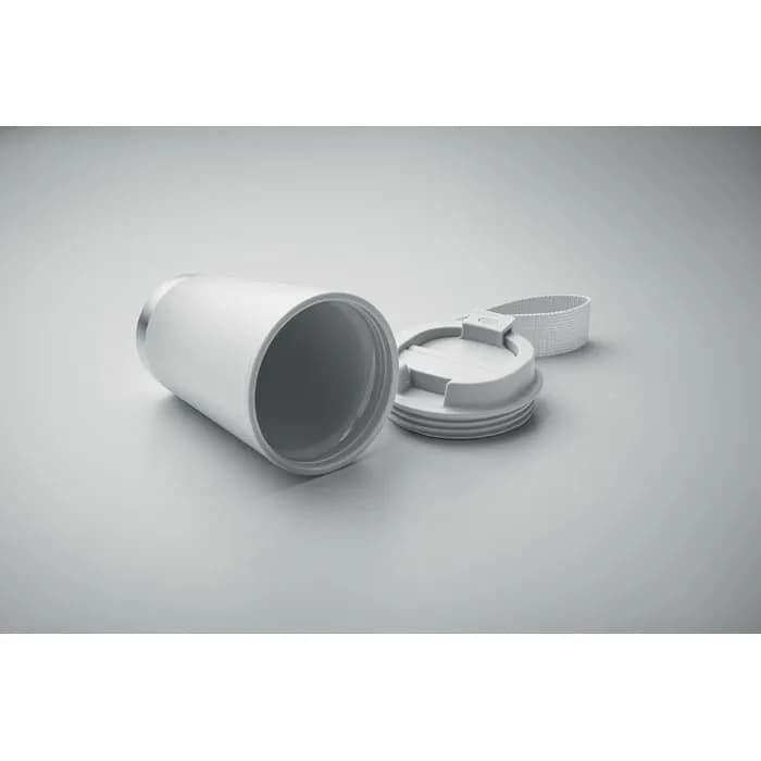 Doppelwandiger Becher 300 ml - TOPIZ - Weiß