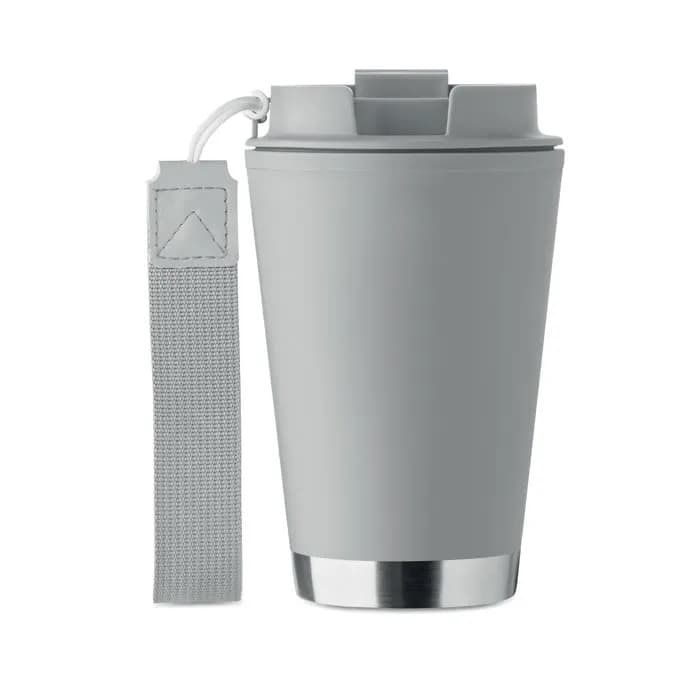 Doppelwandiger Becher 300 ml - TOPIZ - Grau