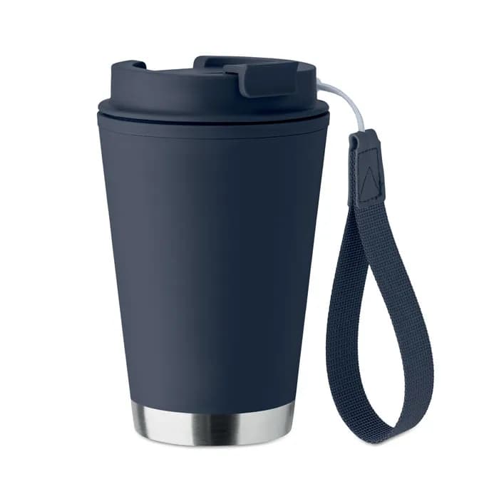 Doppelwandiger Becher 300 ml - TOPIZ - Marineblau