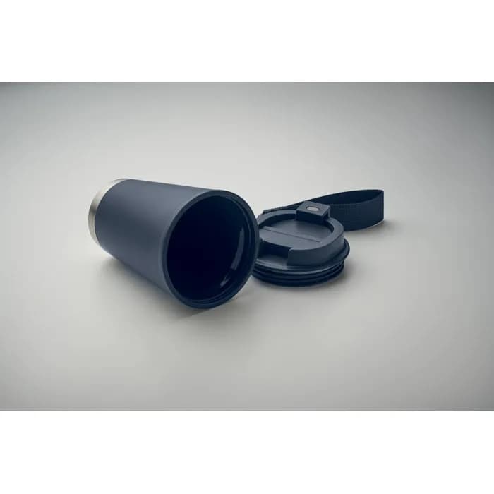 Doppelwandiger Becher 300 ml - TOPIZ - Marineblau