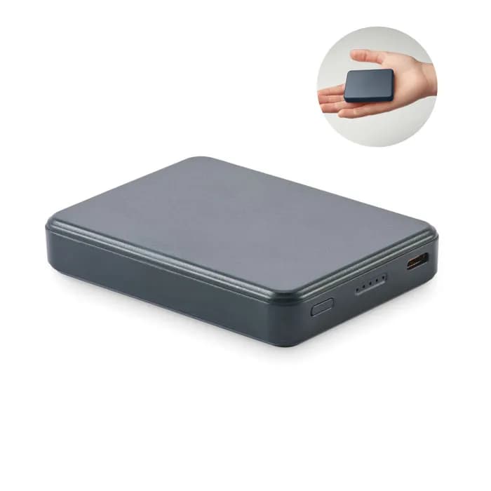 Powerbank 5000 mAh - KLEINPOW - Marineblau