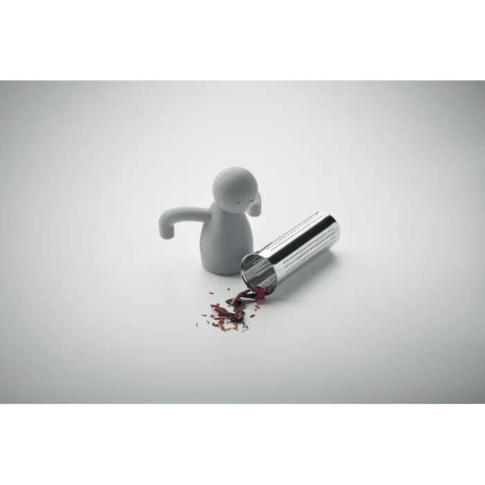 Tee-Ei Edelstahl/Silikon - NINOT - Grau