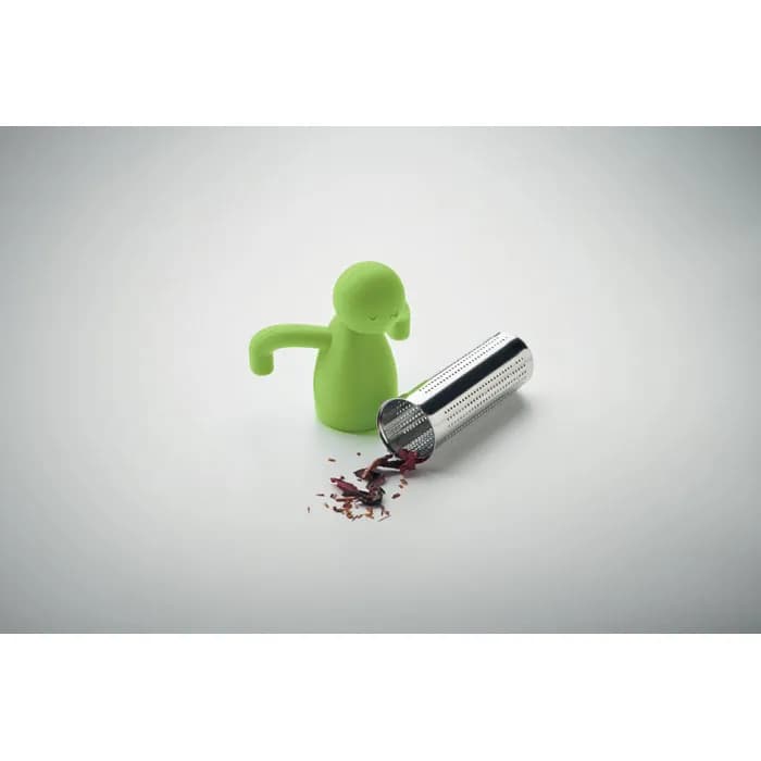 Tee-Ei Edelstahl/Silikon - NINOT - Limette