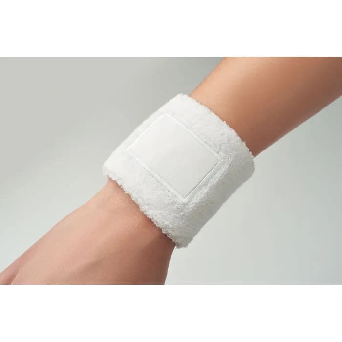 Schweißarmband Polycotton - TEKUBI - Weiß