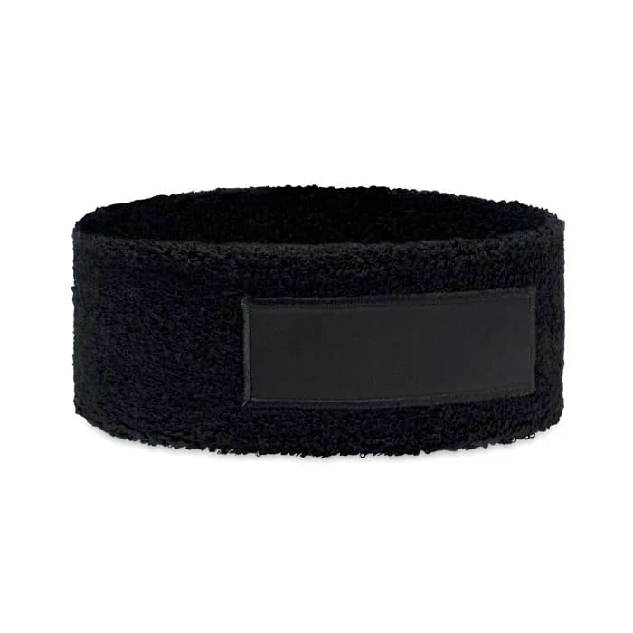 Stirnband Polycotton - ATAMA - Schwarz