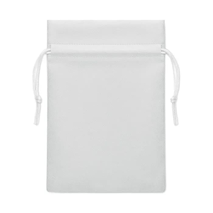 Kleiner Beutel RPET Non-Woven - OKURIMONO - Weiß