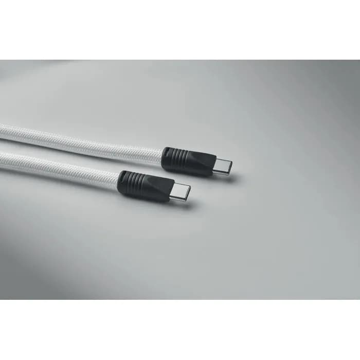 60W Lanyard-Ladekabel - COCHARGE - Weiß