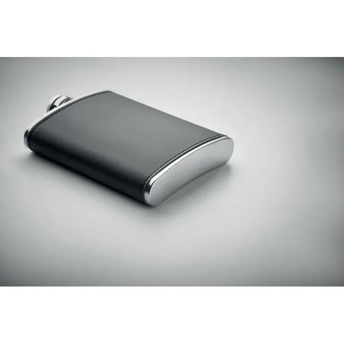 Flachmann 200 ml - SLIMMY - Schwarz