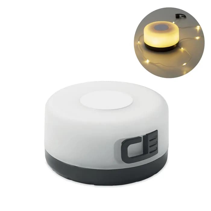 Ausziehbare LED-Lichterkette - BRILLO - Schwarz