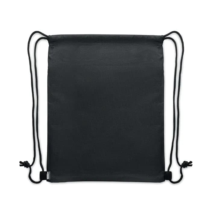 Beutel mit Kordelzug 600D RPET - BANGKOK BAG - Steingrau