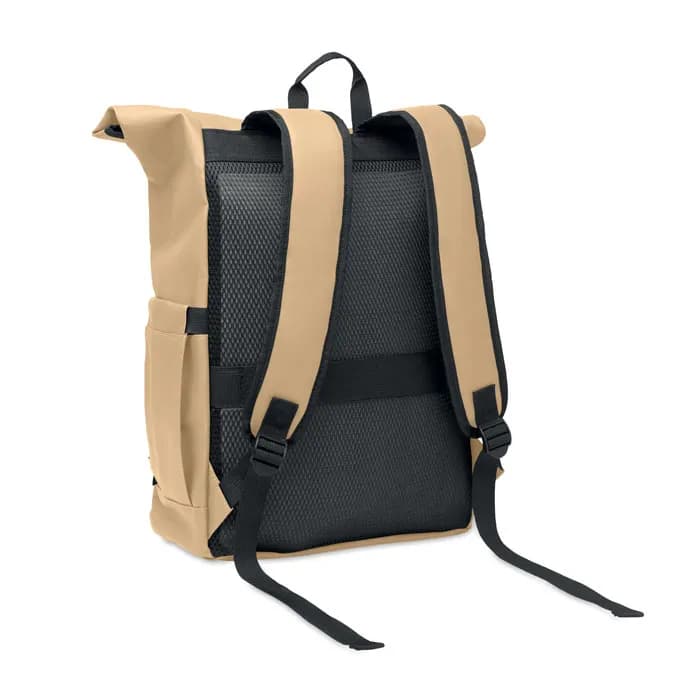 Rolltop-Rucksack 600D RPET - BANGKOK ROLL - Khaki