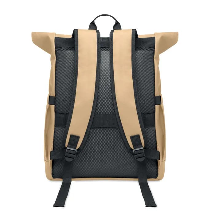 Rolltop-Rucksack 600D RPET - BANGKOK ROLL - Khaki