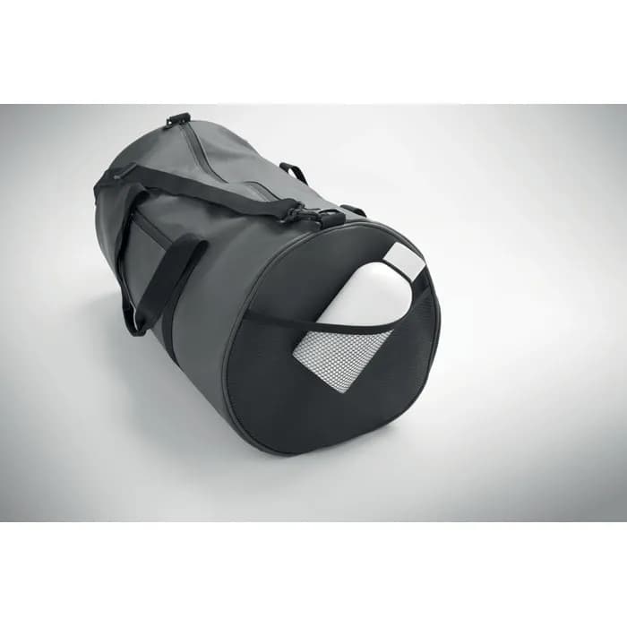 Sport-/Reisetasche 600D RPET - BANGKOK - Steingrau