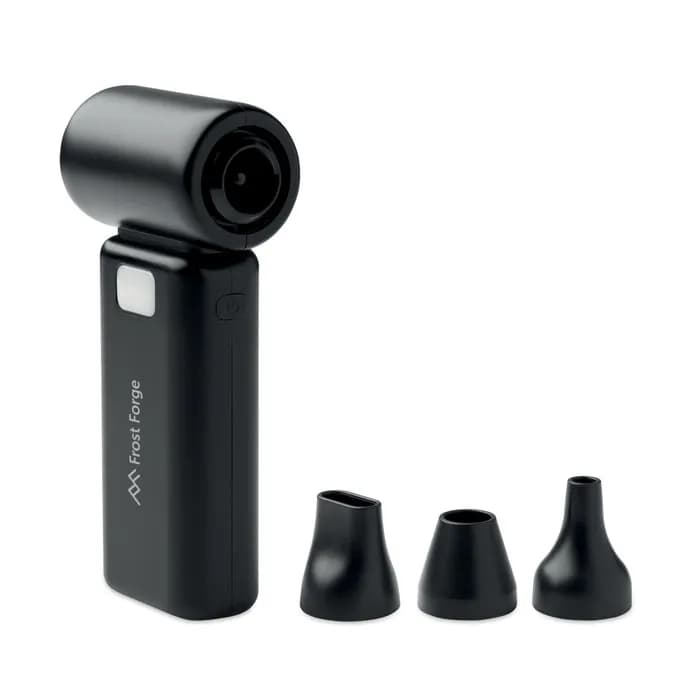 Tragbarer Turbo-Ventilator - TECHMATE BAMBOO - Schwarz