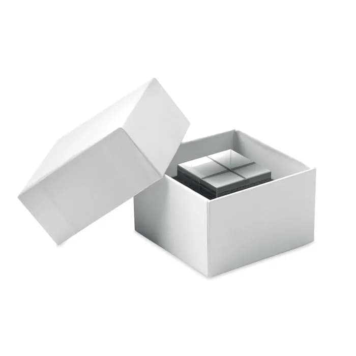 Glas-Pokal Würfel - KUBEWARD - Transparent