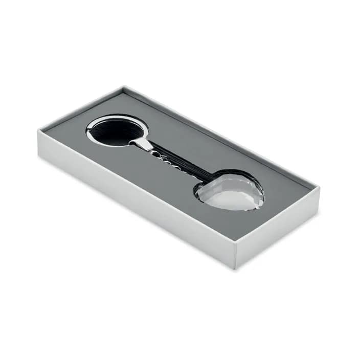 Schlüsselanhänger Glas Herz - HEARTWARD - Transparent