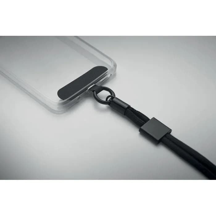 Handykette Handgelenk RPET - NONETTE WRIST - Schwarz