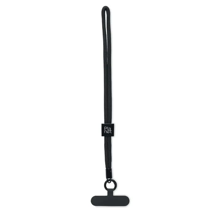 Handykette Handgelenk RPET - NONETTE WRIST - Schwarz