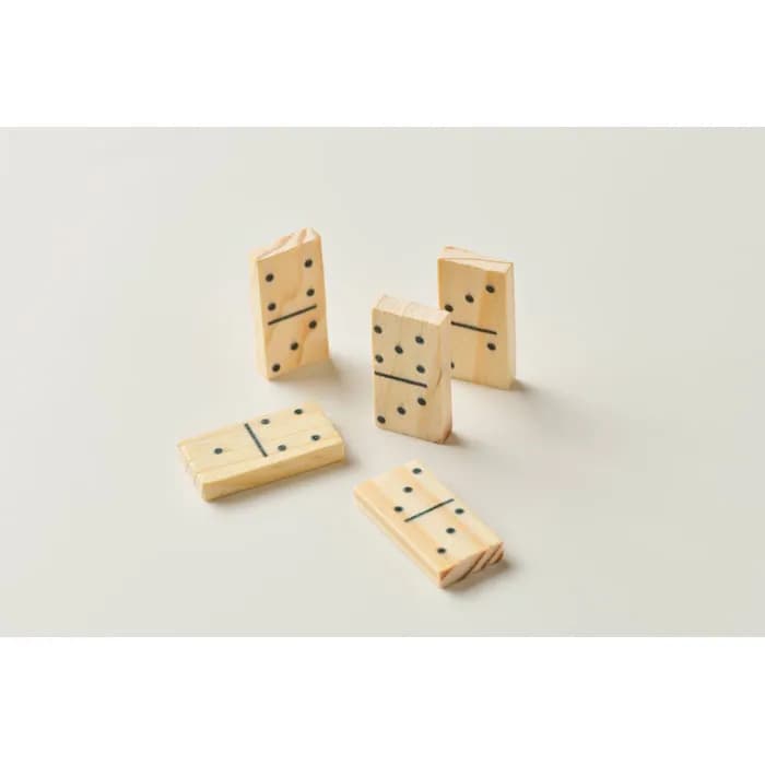 Domino- und Spielkarten-Set - DOMI&CARDS - Holz
