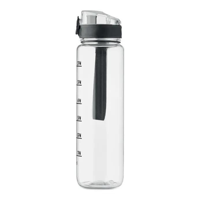 Sport-Trinkflasche RPET 1L - ISFORDEN MARK - Transparent
