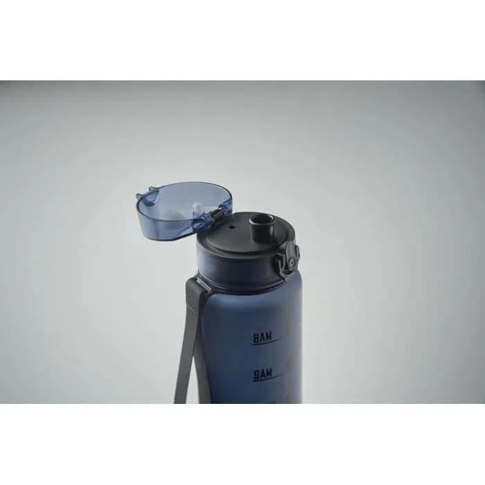 Sport-Trinkflasche RPET 1L - ISFORDEN MARK - Marineblau