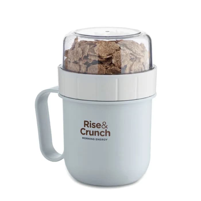 Müslibecher 450 ml - CUP ON GO - Babyblau