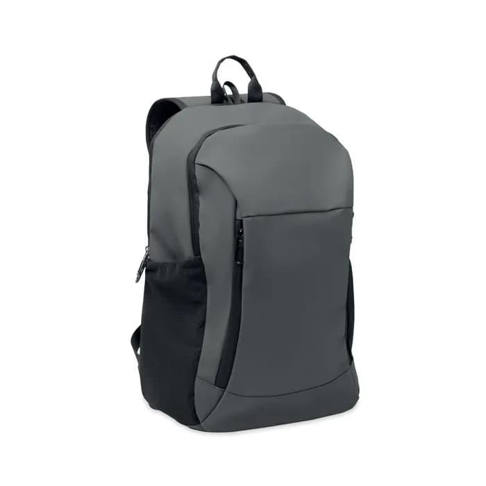 15" Laptop-Rucksack PU - KOROVIN - Steingrau