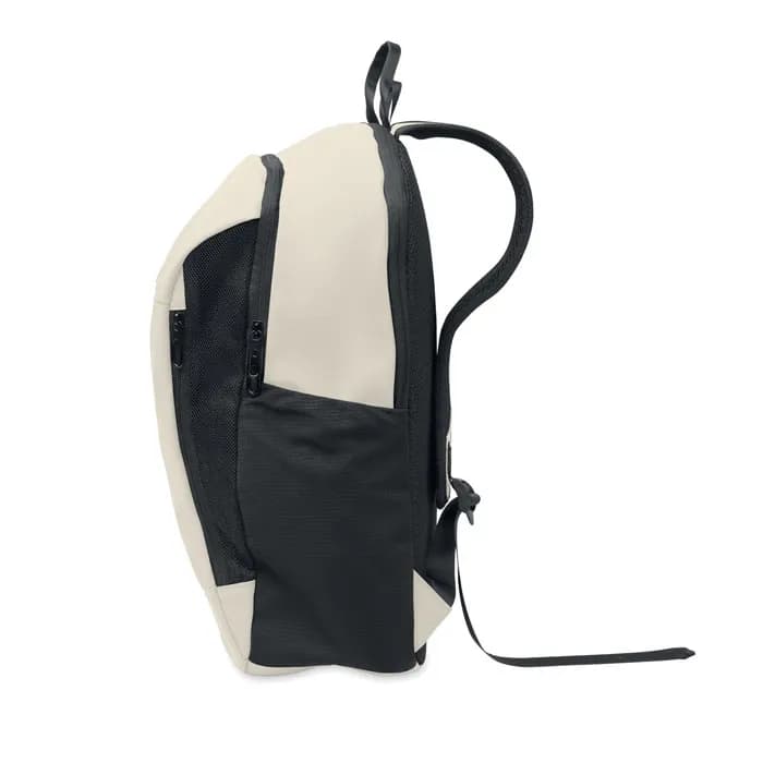 15" Laptop-Rucksack PU - KOROVIN - Off White