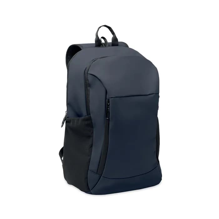 15" Laptop-Rucksack PU - KOROVIN - Marineblau