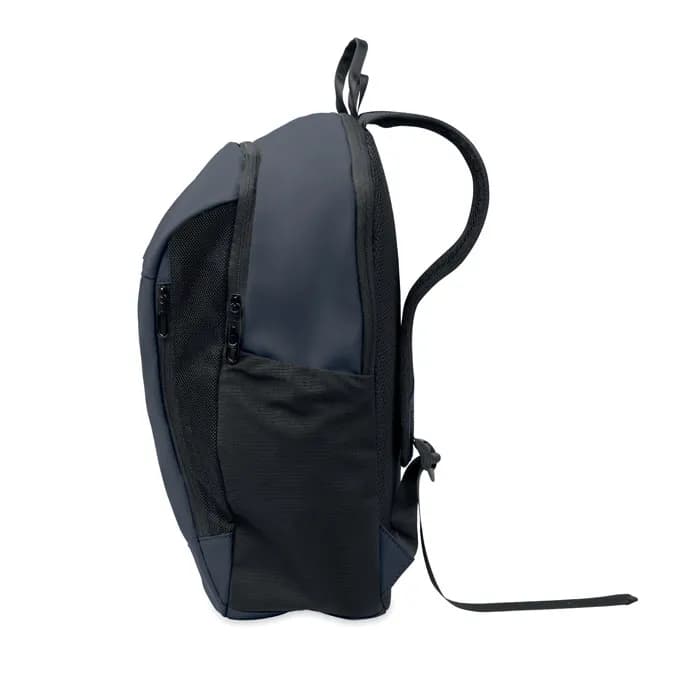15" Laptop-Rucksack PU - KOROVIN - Marineblau