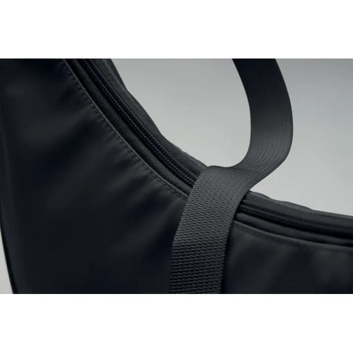 Half-Moon Umhängetasche - KOROVIN CROSS - Schwarz