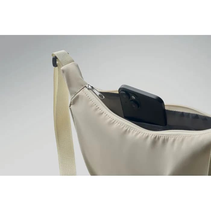 Half-Moon Umhängetasche - KOROVIN CROSS - Off White